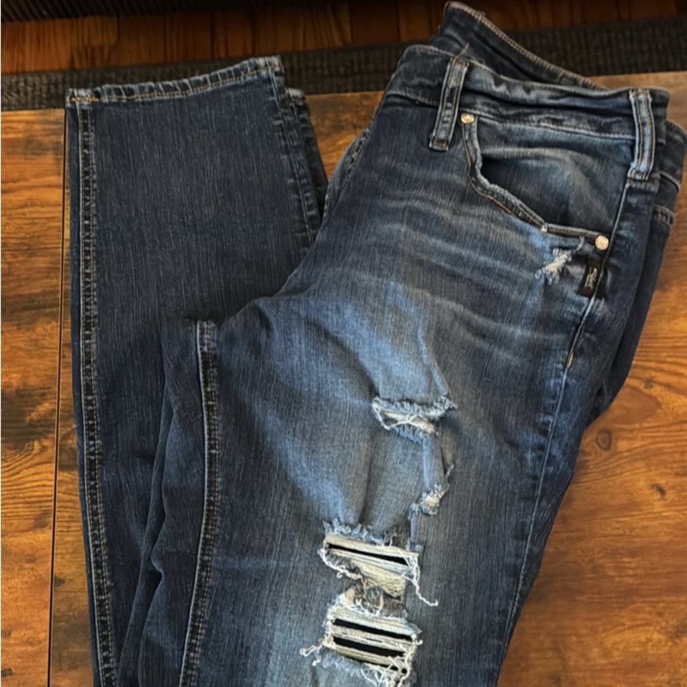 Silver Jeans Dark Blue Denim